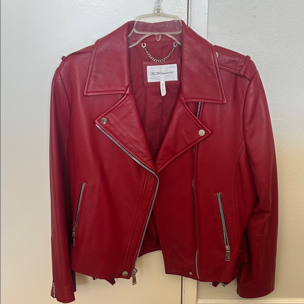 BCBGeneration Leather Jacket - Picture 5 of 15